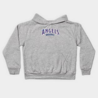 Angels Baseball – blue Kids Hoodie